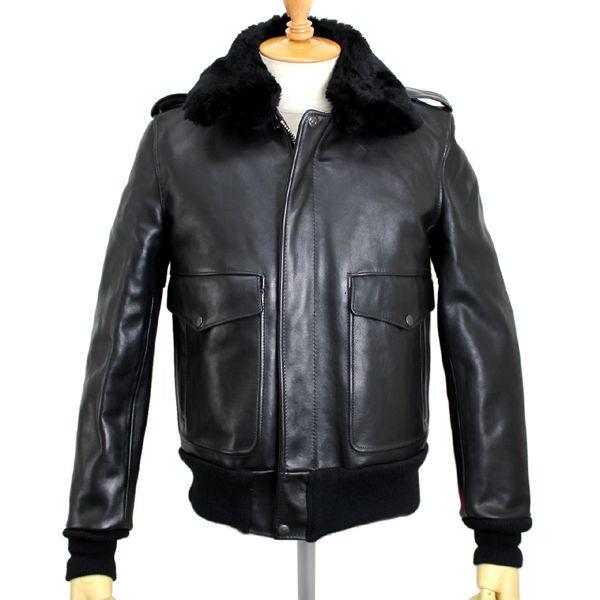 SCHOTT(ショット) 7010 ボア付き レザー ジャケット Schott N.Y.C（ショット） SCHOTT(ショット) 7010 174US BOA LEATHER