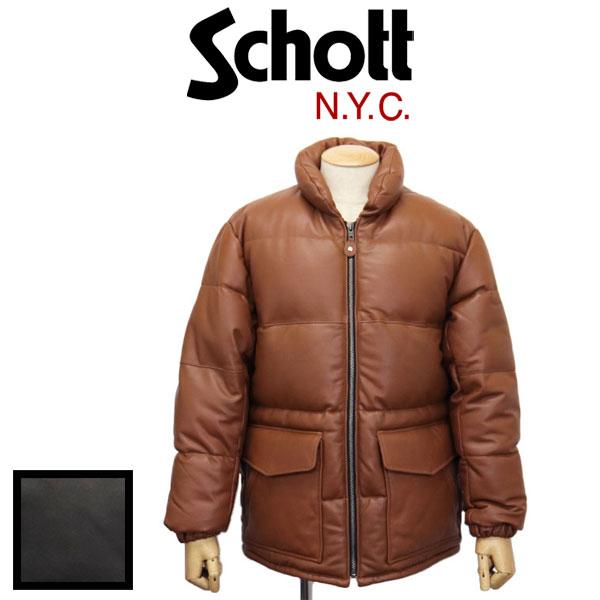 Schott (ショット) 2250025 3121033 LEATHER CLASSIC DOWN JKT Schott (ショット) 2250025 3121033 LEATHER CLASSIC DOWN JKT