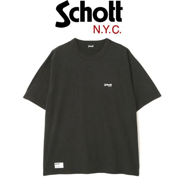 Schott (ショット) 6134027 M.M.PICTURE T-SHIRT マリリンモンロー ピクチャー Tシャツ 010ブラック