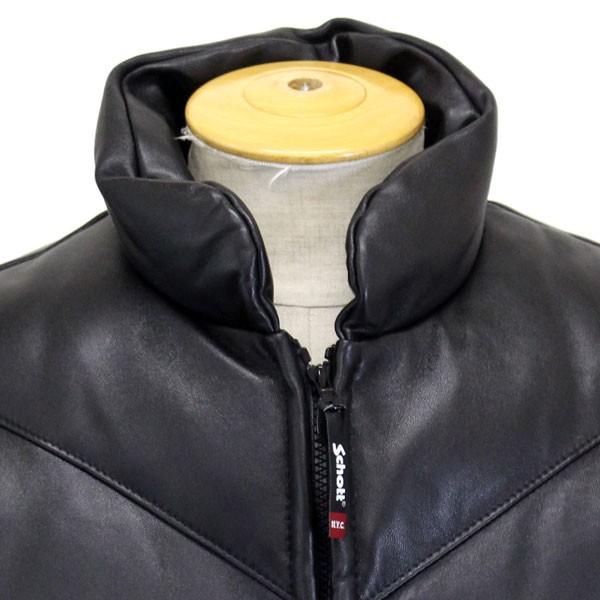 Schott N.Y.C（ショット） Schott 7552 245D LEATHER DOWN JKT BIAS