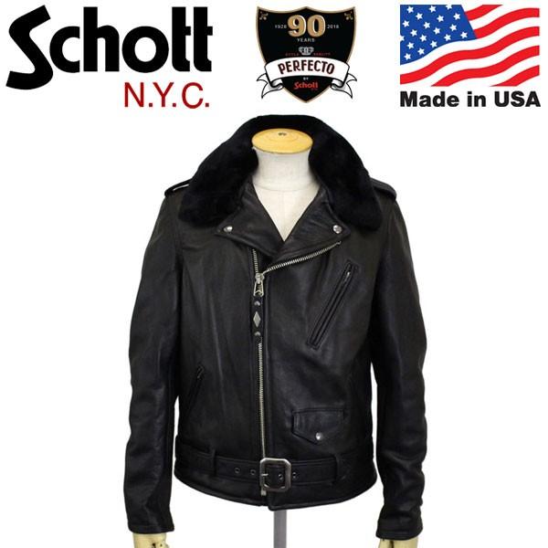K*）様 Schott Perfecto レザージャケット 38 schott_618_blk_46_11.jpg