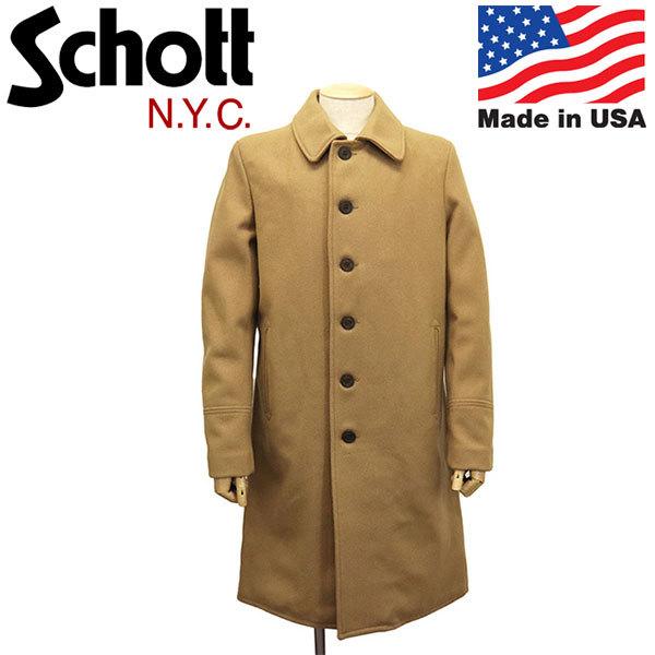 Schott (�V���b�g) 7653 C729NE SINGLE OFFICER COAT �V���O�� �I�t�B�T�[�R�[�g 50CAMEL