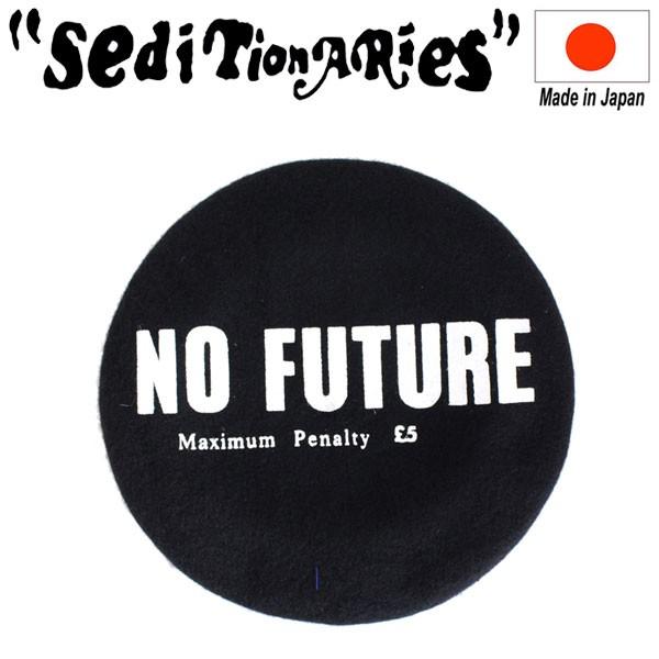 ※最終値下げ SEDITIONARIES 666 NO FUTURE ベレー SEDITIONARIES by 666 (セディショナリーズ) NO FUTURE BERET