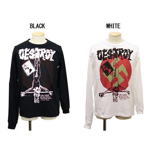 666 SEDITIONARIES セディショナリーズDESTROY ロンT SEDITIONARIES by 666 (セディショナリーズ) STD0007 DESTROY T