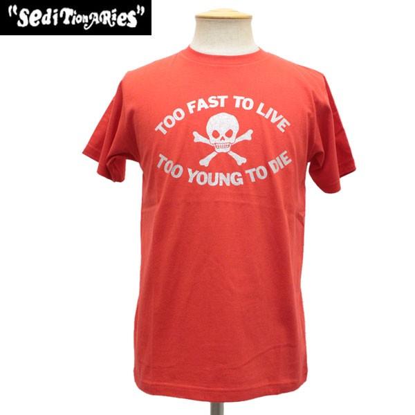 SEDITIONARIES by 666 (�Z�f�B�V���i���[�Y) Too Fast To Live T�V���c ���b�hx�V���o�[���� STO002