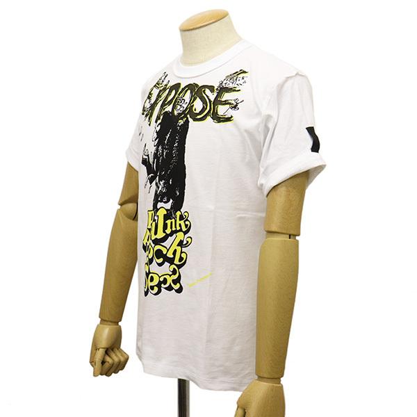 SEDITIONARIES by 666 (セディショナリーズ) STZ0018 EXPOSE インサイドアウトTシャツ ホワイト SEDITIONARIES by 666 (セディショナリーズ) STZ0018 EXPOSE インサイドアウトTシャツ ホワイト