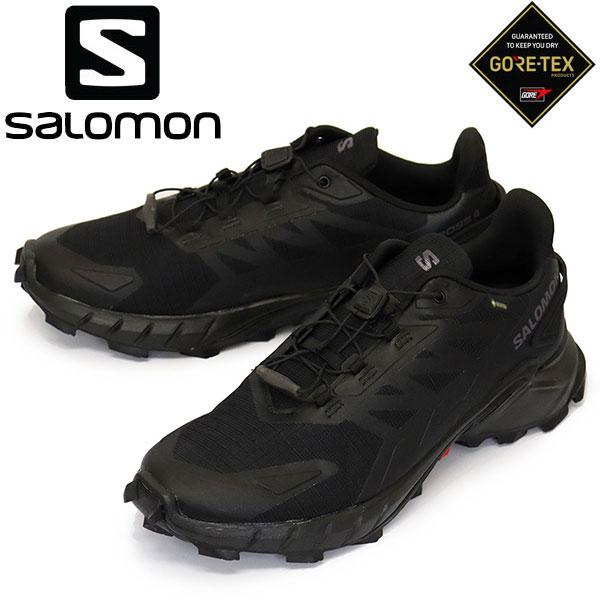 Salomon (サロモン) L41731600 SUPERCROSS 4 GORE-TEX スーパークロス 4 ランニングシューズ Black x Black x Black SL017