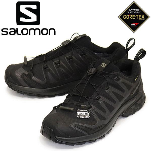 Salomon (サロモン) L47277000 XA PRO 3D V9 WIDE GORE-TEX トレイルランニングシューズ Black x Phantom x Pewter SL079