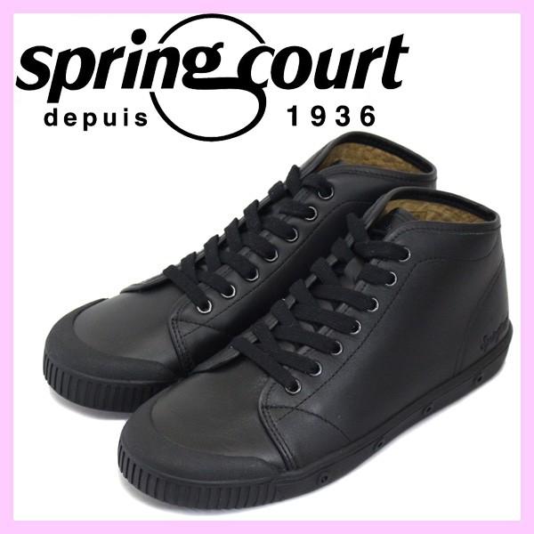 sale Z[ spring court (XvOR[g) B2S-V5 B2 Leather (B2U[) fB[X nCJbgXj[J[ BLACK (ubN) SPC021
