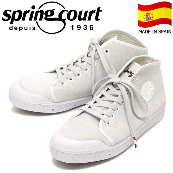 SPRING COURT】S2 ORGANIC HEAVY CANVAS / BLUE & OFF WHITE