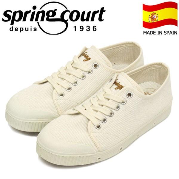 Spring Court スプリングコート Vg2s 2hv B2 ヴィンテージ ヘビーツイル キャンバス レディース ローカットスニーカー Offwhite スペイン製 Spc058 Spc Vg2s 2hv Owh Three Wood ヤフー店 通販 Yahoo ショッピング