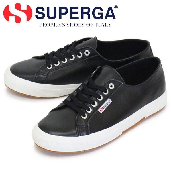 SUPERGA (�X�y���K) S8115BW 2750-NAPLNGCOT U ���U�[�X�j�[�J�[ C39 BLACK/WHITE SPG032