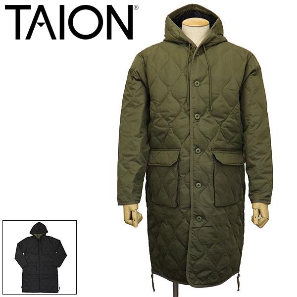 TAION（タイオン） 106BML-LONG MILITARY HOOD DOWN COAT ミリタリー