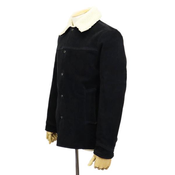 VANSON（バンソン） BW RANCH COAT ランチコート BLACK SUEDE : THREE 