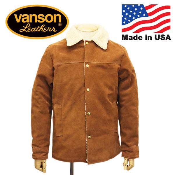 VANSON（バンソン） BW RANCH COAT ランチコート TABACCO SUEDE