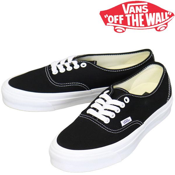VANS (ヴァンズ バンズ) VN000CQABA2 Lx Authentic Reissue 44 オーセンティック スニーカー Lx BlackxWhite VN684