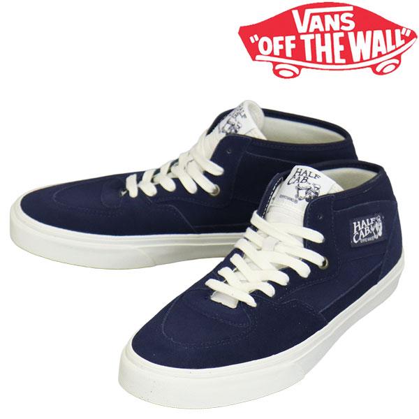 VANS (ヴァンズ バンズ) VN000EATBX9 Half Cab Decon ハーフキャブ デコン スニーカー Suede Navy VN670