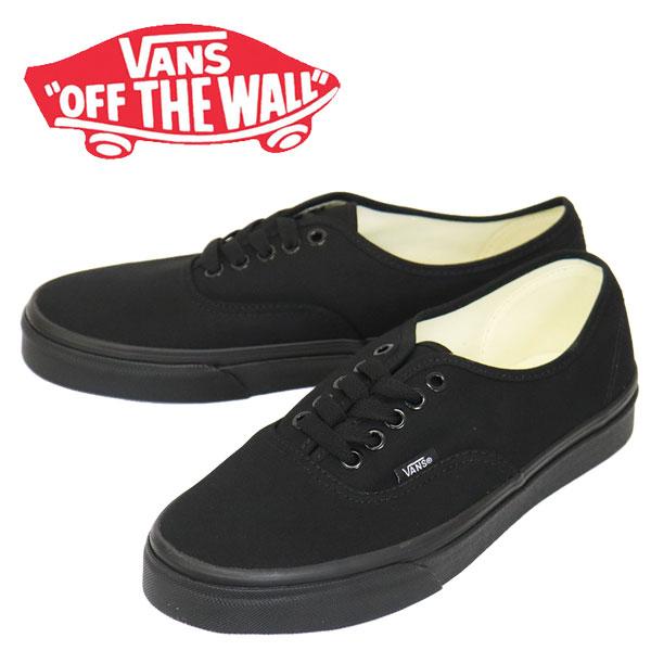 VANS (ヴァンズ バンズ) VN000EE3BKA Ua Authentic オーセンティック スニーカー Black x Black VN570
