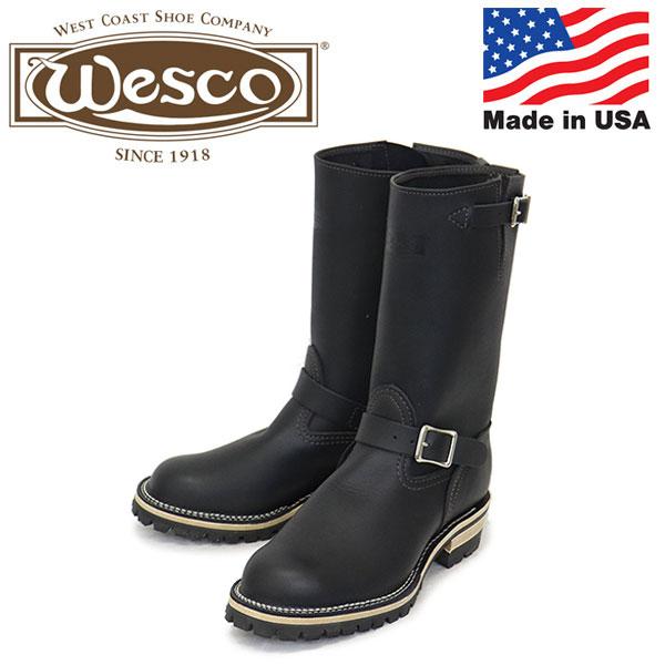 WESCO (ウエスコ) BK7700100 Custom Boss ボス レザーブーツ BLACK