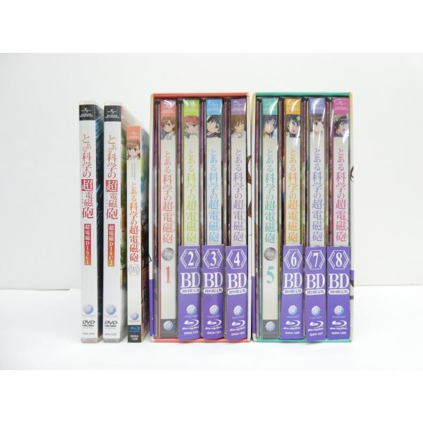 とある科学の超電磁砲 Blu-ray 全8巻 + OVA 特典DVD2本 △WV1733
