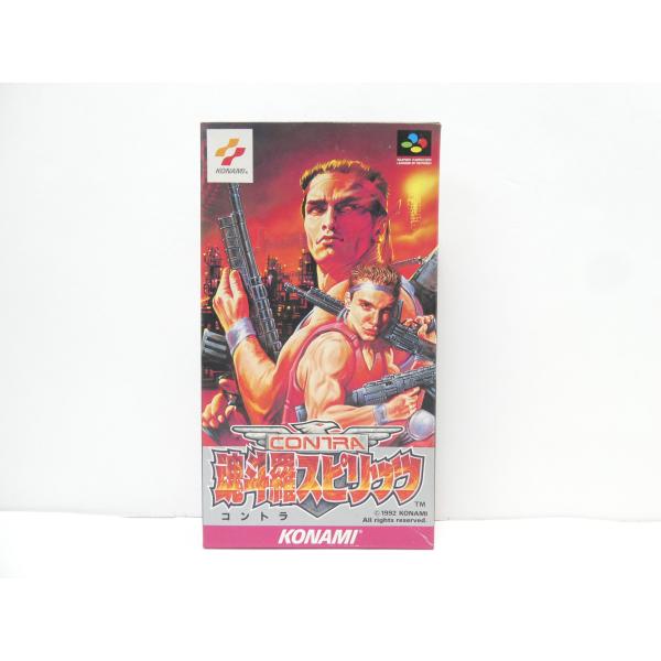 スーパーファミコン 魂斗羅スピリッツ レトロ ソフト △WE2947