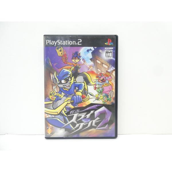 PlayStation 2 PS2 怪盗スライ・クーパー2 レトロ ゲームソフト