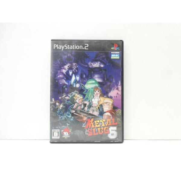 PlayStation 2 PS2 メタルスラッグ6 METAL SLUG 6 ゲームソフト △WE2821