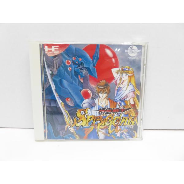 PCエンジン CD-ROM2 精霊戦士スプリガン レトロ ソフト △WE656