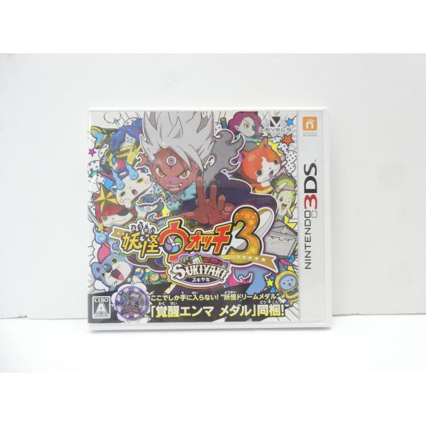 ニンテンドー3DS Nintendo 3DS 妖怪ウォッチ3 スキヤキ ※メダル欠品