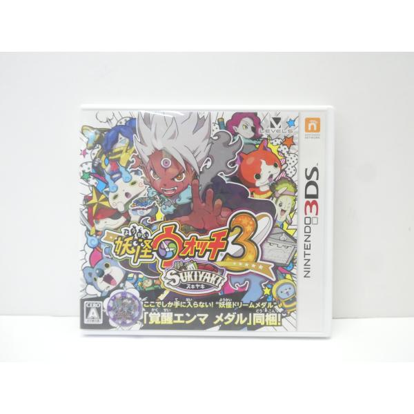 妖怪ウォッチ 1 元祖 真打 スキヤキ ニンテンドー3DS ニンテンドー3DS Nintendo 3DS 妖怪ウォッチ3 スキヤキ ※メダル欠品