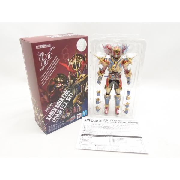 S.H.フィギュアーツ　仮面ライダーエボル (フェーズ1.2.3 SET) S.H.Figuarts 仮面ライダーエボル（フェーズ1.2.3.セット） | 魂