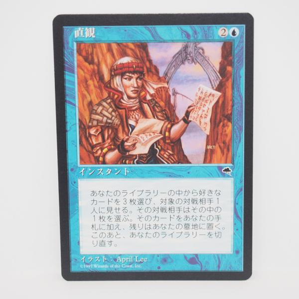 Magic: The Gathering 直観　mtg テンペスト ウィザーズ・オブ・ザ・コースト MAGIC The Gathering MTG 直観