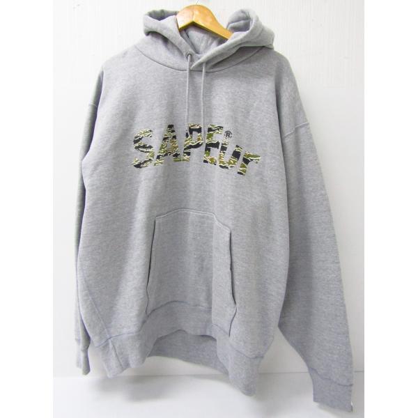SAPEur サプール カモ ロゴパーカー SIZE:2XL メンズ ≡WF2444