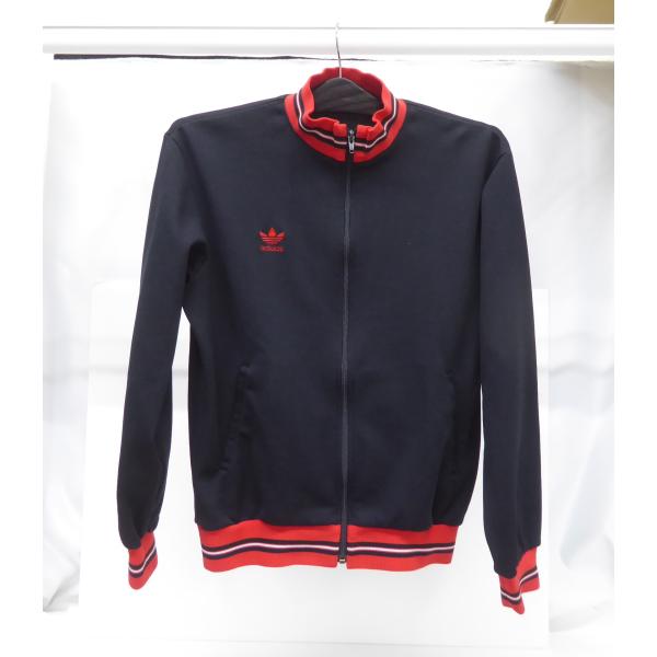 adidas（アディダス） デサント製 80's トラックジャケット ブラック