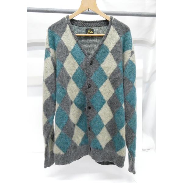 Needles アーガイル柄 カーディガン S thrift-webshop_a-130-wf2529-19