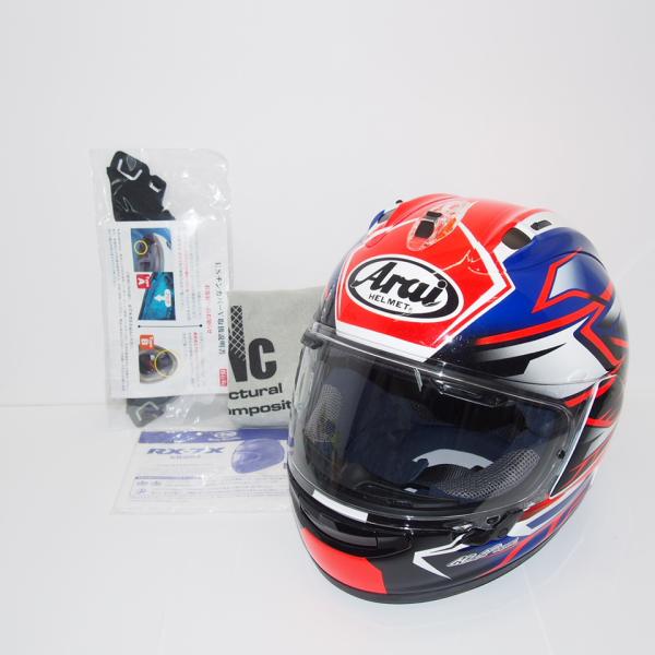 RX-7X Arai GHOST フルフェイスヘルメット 2022年製造 Size: M