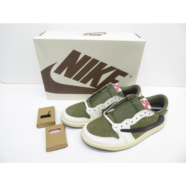 NIKE × Travis Scott AIR JORDAN1 LOW OG SP Reverse Olive NIKE × Travis Scott AIR JORDAN1 LOW OG SP Reverse Olive