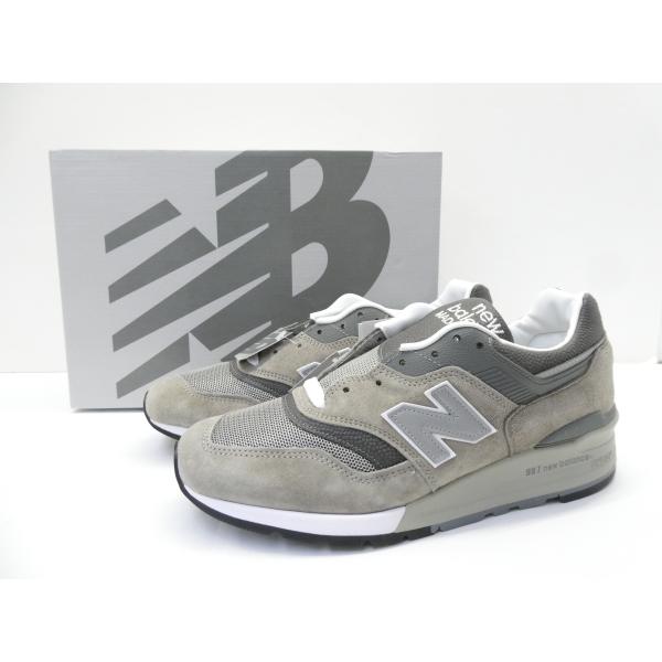 未使用 ニューバランス New Balance U997GY Grey size:27.5cm 靴 スニーカー △WT5058