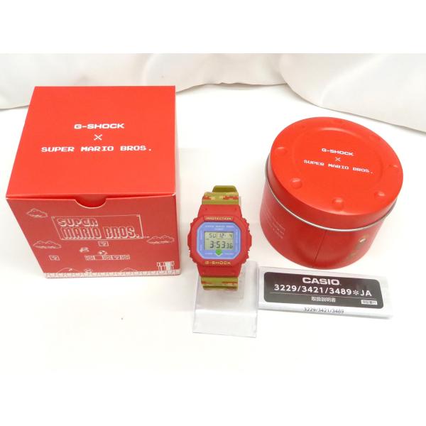 G-SHOCK 美品 CASIO カシオ DW-5600SMB スーパーマリオ