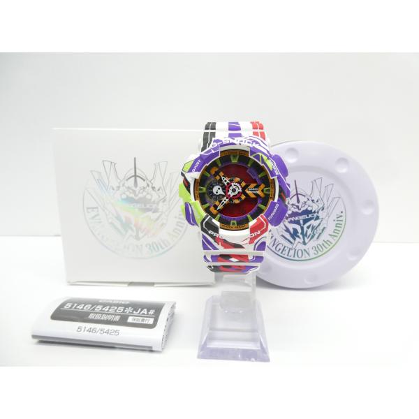 CASIO カシオ G-SHOCK GA-110EVA30-7AJR エヴァンゲリオン クォーツ 箱付 腕時計 △WA6540