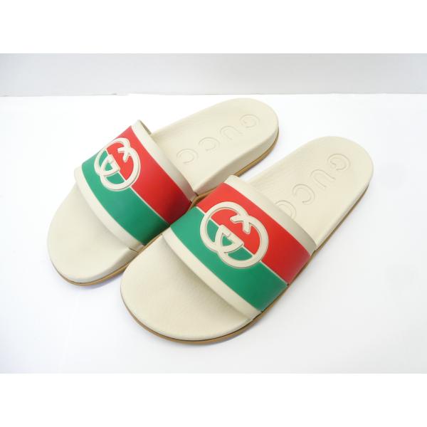 GUCCI（グッチ） インターロッキングG スライドサンダル 655265 size