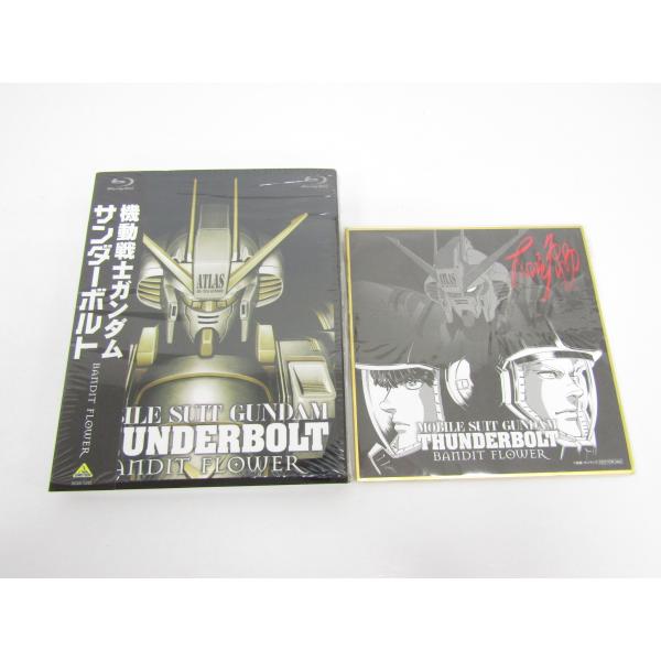 機動戦士ガンダム サンダーボルト BANDIT FLOWER Blu-ray+描き下ろしイラスト色紙付き ◇N10733