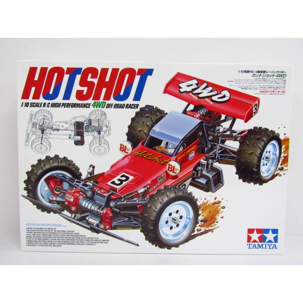 タミヤ TAMIYA 1/10 電動RC4WDレーシングバギー ホットショット タミヤ TAMIYA 1/10 電動RC4WDレーシングバギー ホットショット