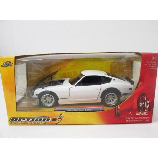 ミニカー》Jada OPTIOND ドリフート 1/24 1972 Datsun 240Z 白