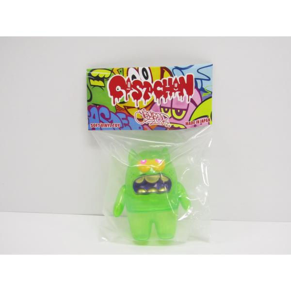 【未開封】　マーク・ゴンザレス　ビームスコラボ　ソフビ　クリアグリーン 未開封品 CASPER CASPCHAN キャスプチャン クリアグリーン ソフビ