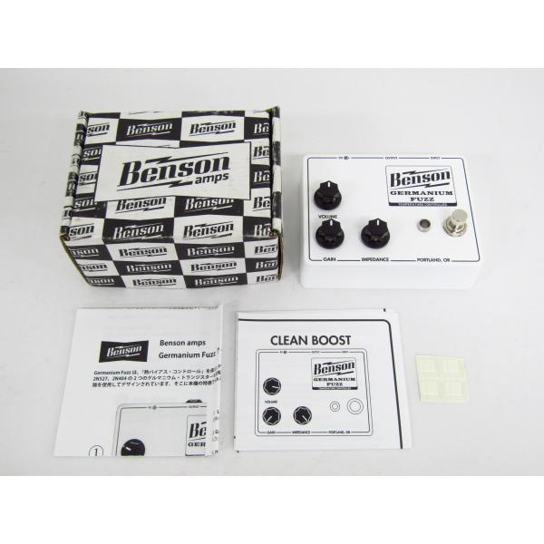 Benson ベンソン Germanium Fuzz ゲルマニウムファズ ギターエフェクター 楽器機材 ◆G5230
