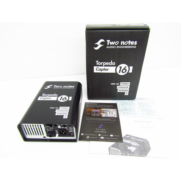ギター Two notes Torpedo Captor 16 Two notes Torpedo Captor 16 ロードボックス アッテネーター 動作確認