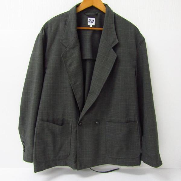 ☆新品☆ エーアイイー AiE ジャケット ナイロン ミリタリー　Mサイズ AiE エーアイイー ネペンテス EZ ジャケット チェック グレー系 サイズ