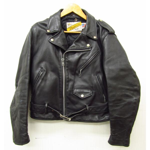 SCHOTT（ショット） 618 ダブルライダース レザージャケット 90s