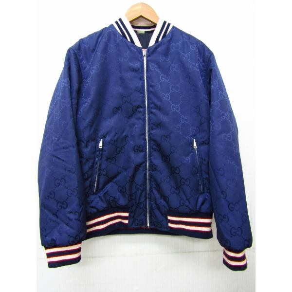 GUCCI（グッチ） リバーシブル ナイロン ジャケット キャンバス